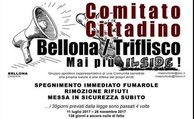 Ilside, continuano le fumarole a 138 giorni dal rogo. Il Comitato cittadino rilancia la battaglia