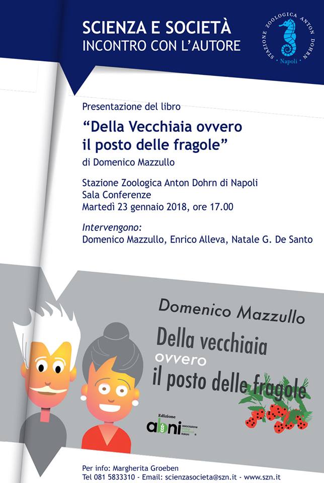 Presentazione del libro “Della Vecchiaia ovvero il posto delle fragole