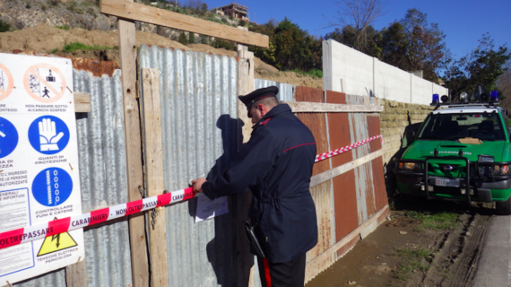 Bellona, gli uomini della forestale sequestrano opere edili eseguite in una zona sottoposta a vincolo paesaggistico