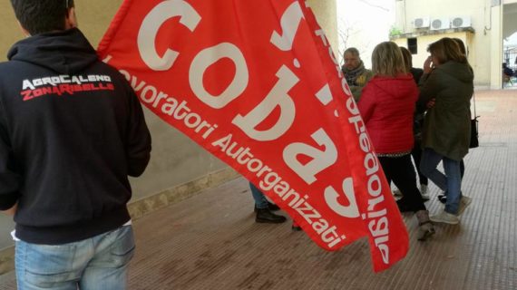 Presdio delle commesse Eurospin di Sparanise al Comune. Spazio Cales e S.I.Cobas al loro fianco per la tutela dei posti di lavoro