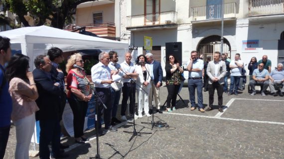 La civica “Patto per Vitulazio”, con Russo Sindaco, scende in Piazza per presentate il programma elettorale