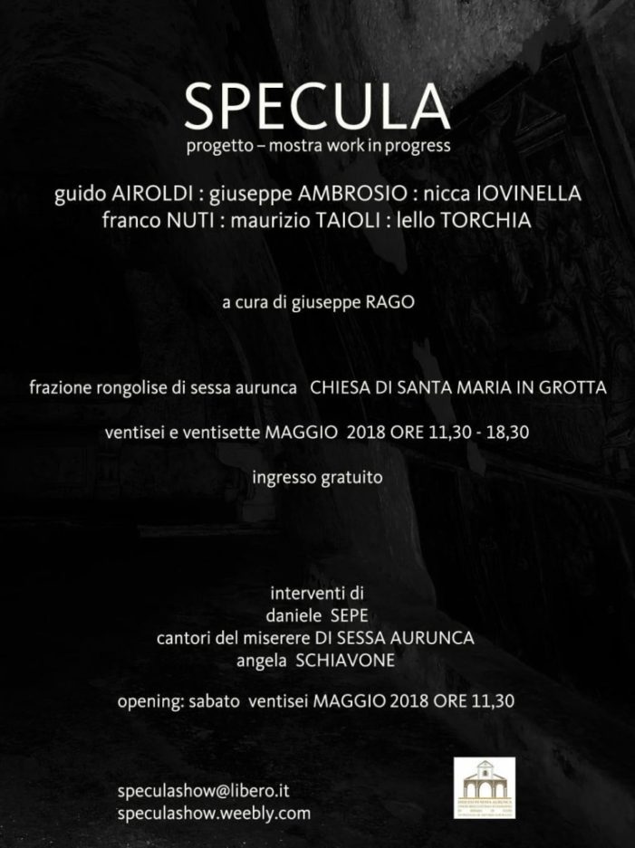 Sei pittori d’eccezione per la prima fase del progetto culturale “specula”