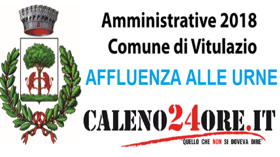 Speciale Elezioni Comunali Vitulatine 2018: i dati inerenti l’affluenza alle urne delle ore 12, 19 e 23 (ore 23,00 – definitivo con il 78,00% dei votanti rispetto al 79,75% del 2014)