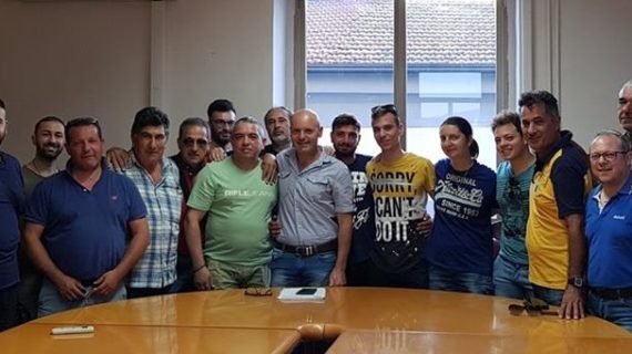 La neo Amministrazione comunale di Vitulazio, con il delegato Salvatore Russo, incontra il folto e motivato gruppo di volontari della Protezione Civile Vitulatina