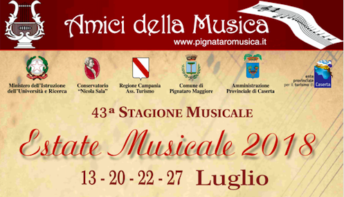 “Amici della Musica”: tutto pronto per gli eventi musicali del mese di luglio