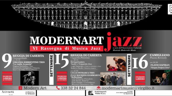 Manca poco alla VI rassegna di musica jazz organizzata dalla ModernArtMusic