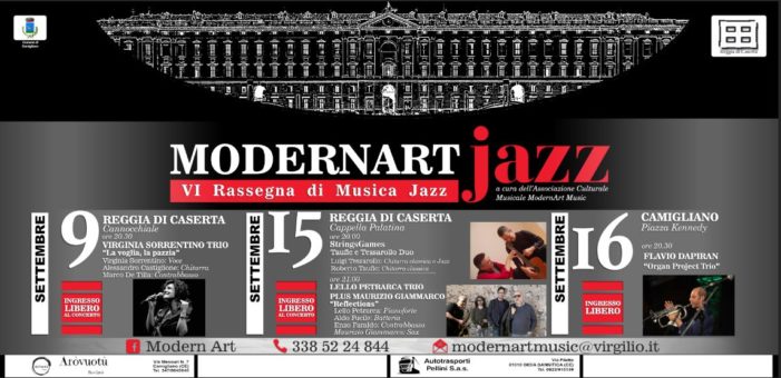 Manca poco alla VI rassegna di musica jazz organizzata dalla ModernArtMusic