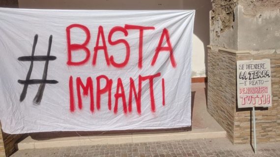 Ambiente, il Movimento #bastaimpianti Agro Caleno organizza una assemblea a Calvi