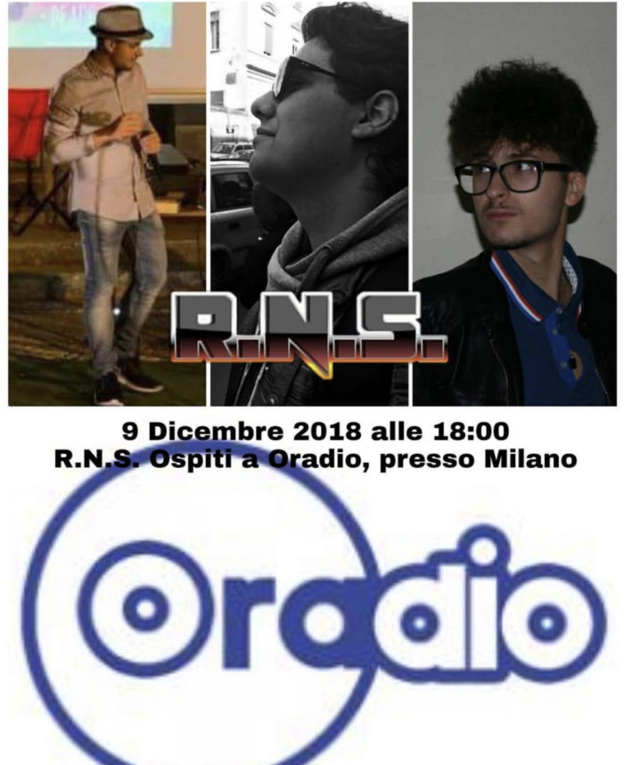 Domenica 9 dicembre l’intervista a Oradio della band giovanile R.N.S. dell’Agro caleno