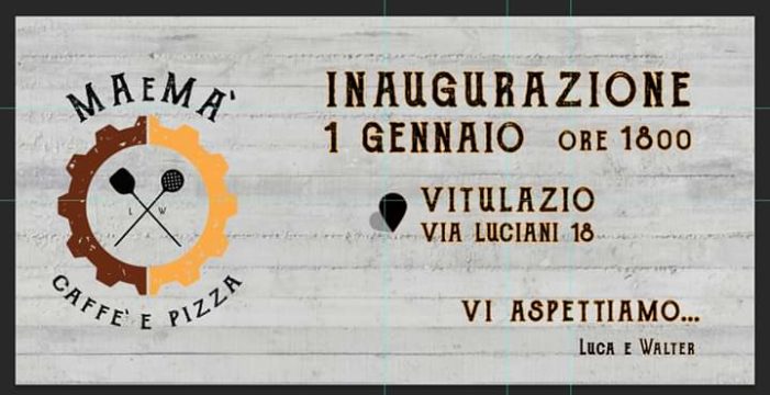 Dal talento di un barman e l’abilità di un pizzaiolo in via Luciani apre il “Maema’ – Caffè & Pizza”