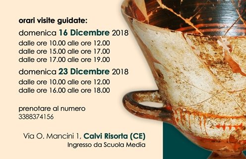 Il museo virtuale Mu.Vi.Ca. di Calvi Risorta aprirà per la prima volta il 16 dicembre