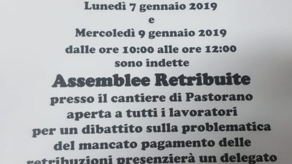 Pastorano, gli operatori ecologici saranno in assemblea il 7 e il 9 gennaio. Ci sarà l’opposizione