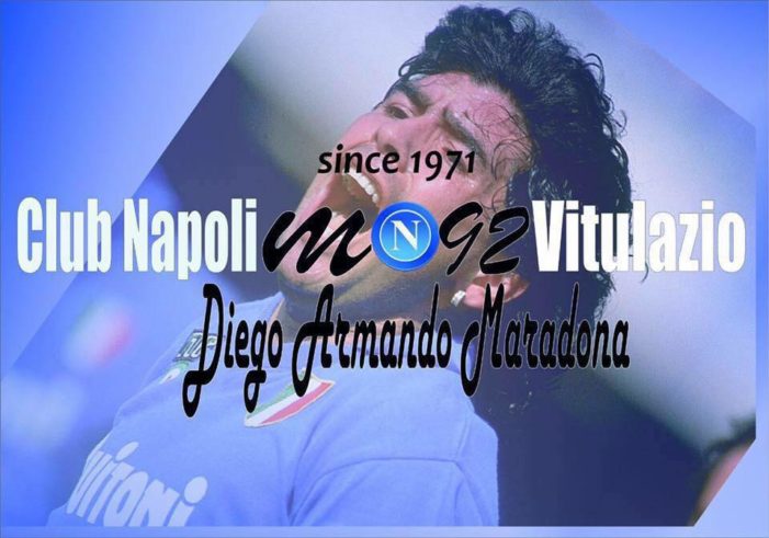 Vitulazio, il club Napoli “Diego Armando Maradona” si allarga e cambia sede