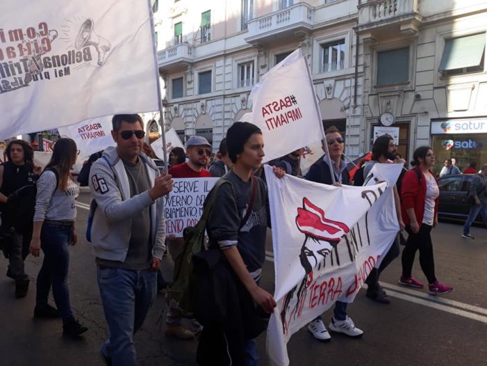 Il Corteo per il clima si tinge dei colori dell’Agro caleno. A Roma movimenti da Pignataro e Bellona