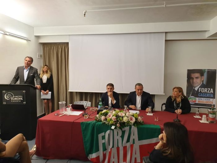 Partita la campagna elettorale di Magliocca per le elezioni europee: a Caserta una delegazione pignatarese