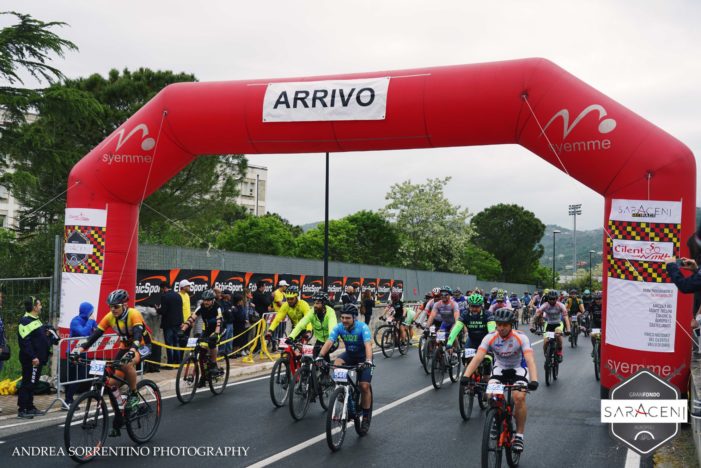 Ad Agropoli successo a tutto tondo della Granfondo Mtb dei Saraceni