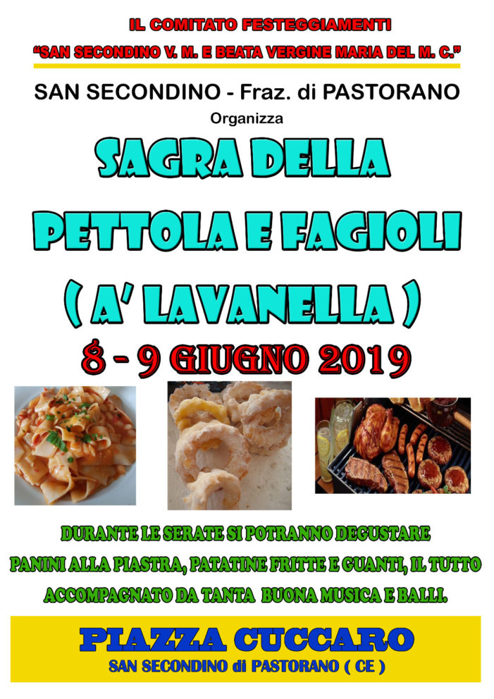 La sagra della Pettola e Fagioli “a Lavanella“ slitta alla prossima settimana per il maltempo