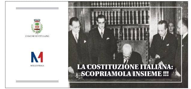 A fine mese l’evento conclusivo dei “Millennials” sulla “Costituzione” con l’on. Rosato, il Presidente Magliocca ed il Sindaco Russo