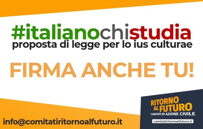 Vitulazio, “Ritorno al futuro” promuove la raccolta firme per la legge popolare ius culturae