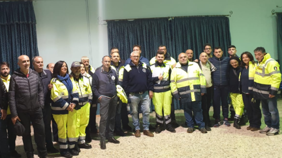 Pastorano accoglie l’assemblea generale dei coordinatori della Protezione civile di tutta la provincia