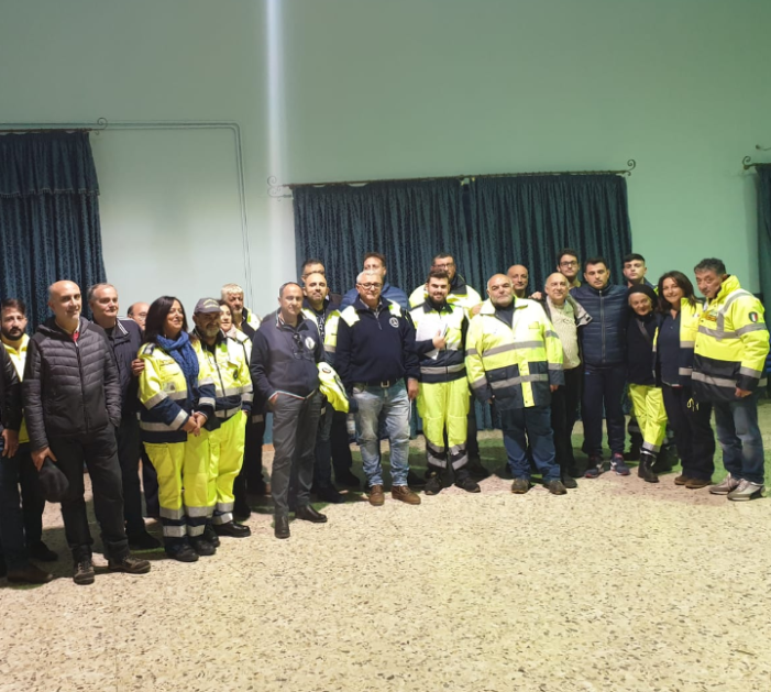 Pastorano accoglie l’assemblea generale dei coordinatori della Protezione civile di tutta la provincia