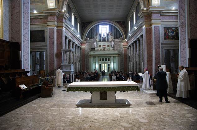 A Caserta è stata officiata la cerimonia di celebrazione della Virgo Fidelis