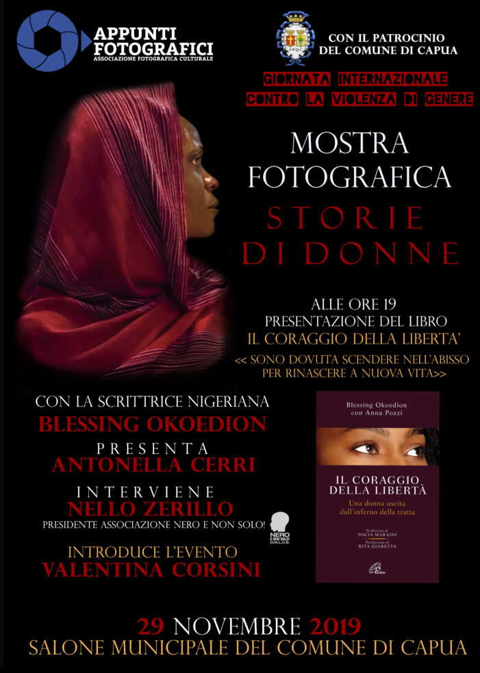 Il 29 novembre 2019 mostra “Storie di Donne” a cura dell’Associazione “Appunti Fotografici”