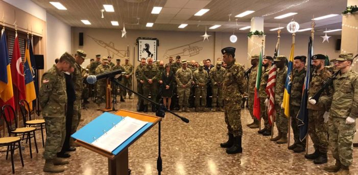 Grazzanise, cambio al comando del 2° battaglione Nato