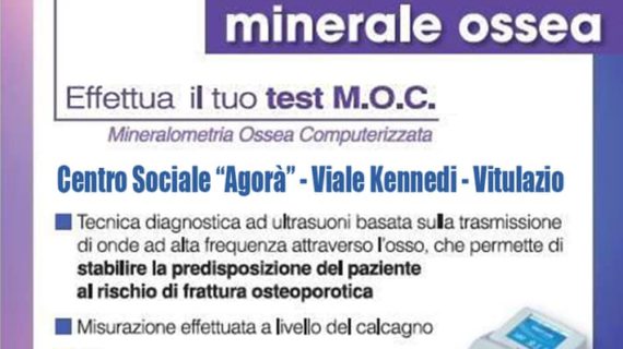 Il comitato civico “Vitulazio nel cuore” organizza una giornata di prevenzione contro l’osteoporosi