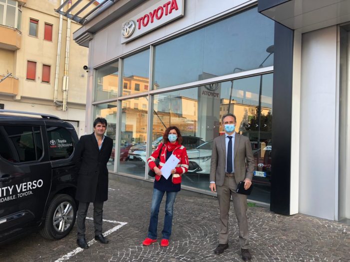 Doppia iniziativa tra Napoli e Caserta: Toyota Funari per l’ospedale Cotugno e la Croce Rossa Italiana