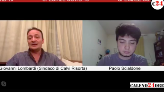 Speciale Covid19, l’intervista al sindaco di Calvi Risorta, il medico Giovanni Lombardi