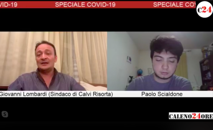 Speciale Covid19, l’intervista al sindaco di Calvi Risorta, il medico Giovanni Lombardi