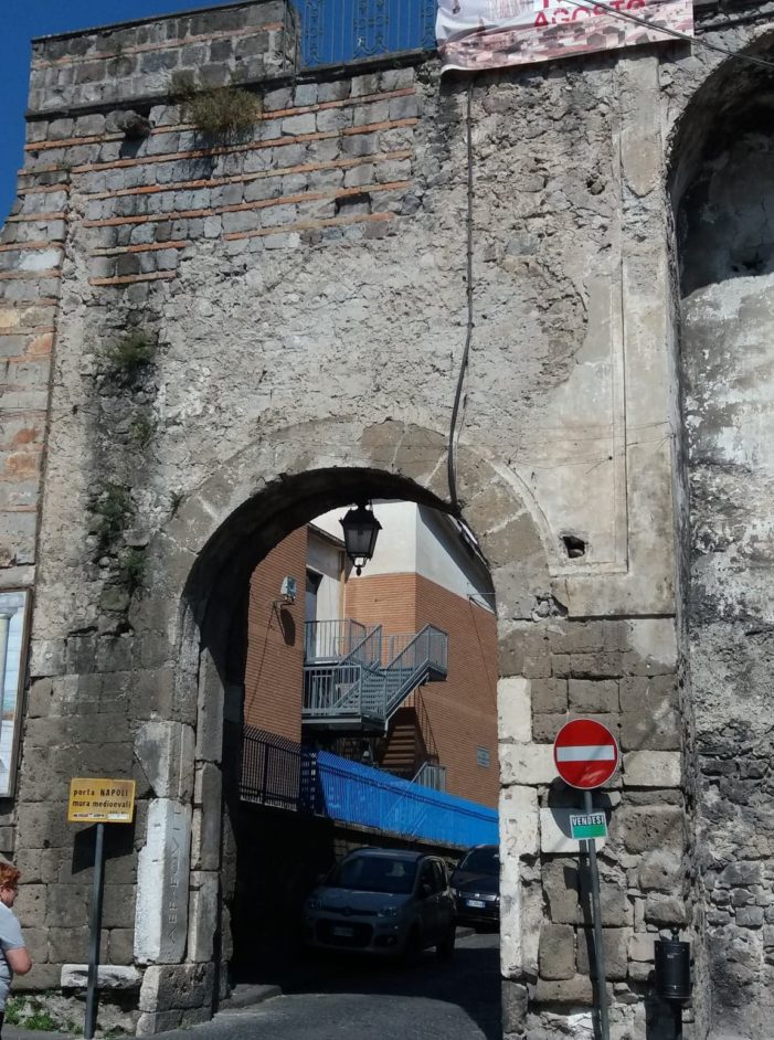 Sequestrato preventivamente un tratto della cinta muraria dell’antica Teanum Sidicinum