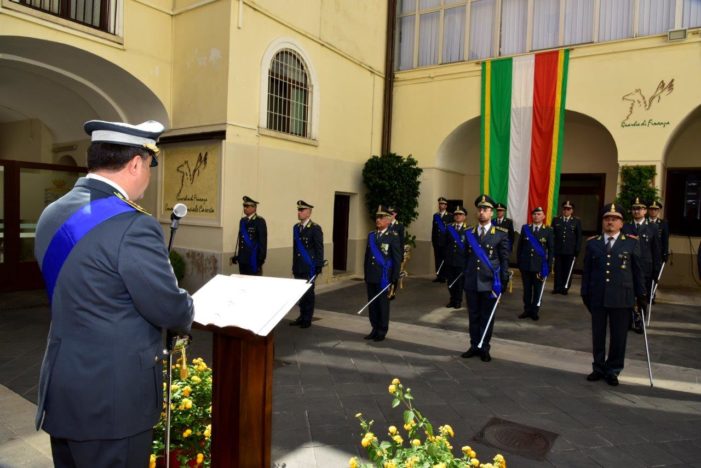 Celebrato il 246mo anniversario della fondazione della Guardia di Finanza