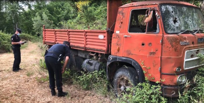 Sequestrato un fondo agricolo adibito illegalmente a discarica nel casertano