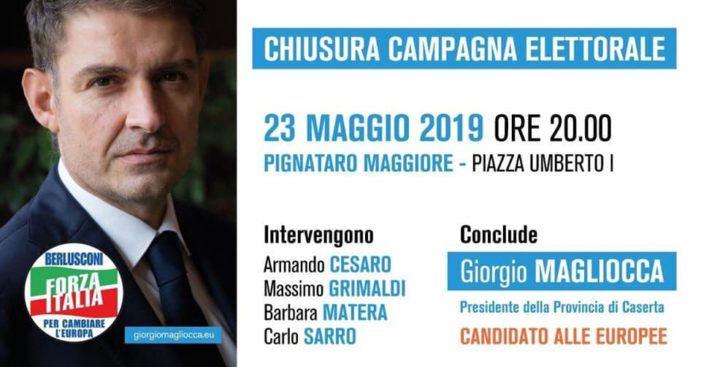 Corruzione: ecco il testo integrale della richiesta di autorizzazione all’arresto (domiciliari) a carico del senatore Luigi Cesaro – Le vicende di “Giggino ’a purpetta” sono molto seguite a Pignataro Maggiore perché fu lui a volere Giorgio Magliocca sulla poltrona di commissario provinciale di Forza Italia