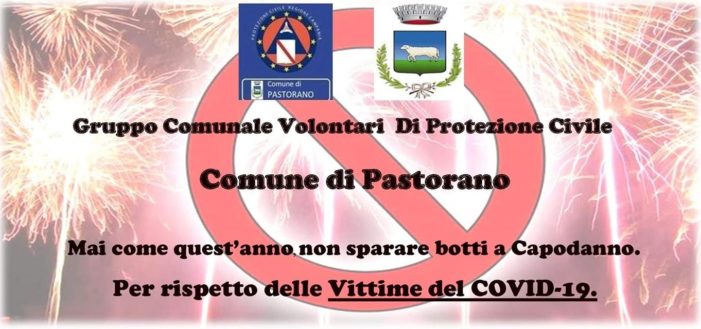 Pastorano, Comune e Protezione civile lanciano la campagna di sensibilizzazione sull’uso dei “botti”