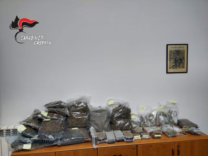 Rinvenuti in un BMW più di 9 kg di marijuana e più di 6 kg di hashish